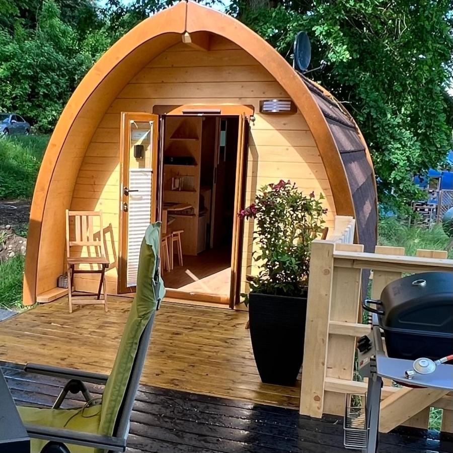 Tiny House Carlos - Zauberhaftes Camping-Pod Stuer ภายนอก รูปภาพ