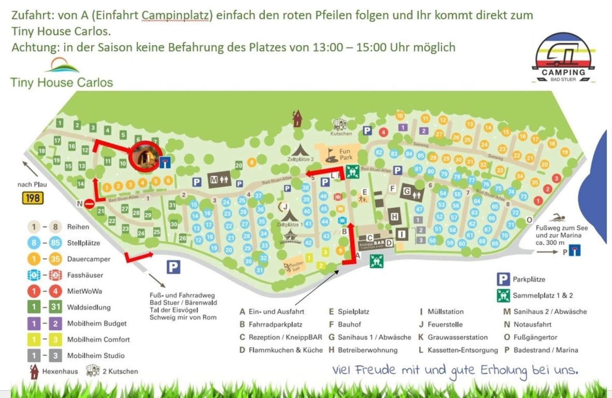 Tiny House Carlos - Zauberhaftes Camping-Pod Stuer ภายนอก รูปภาพ